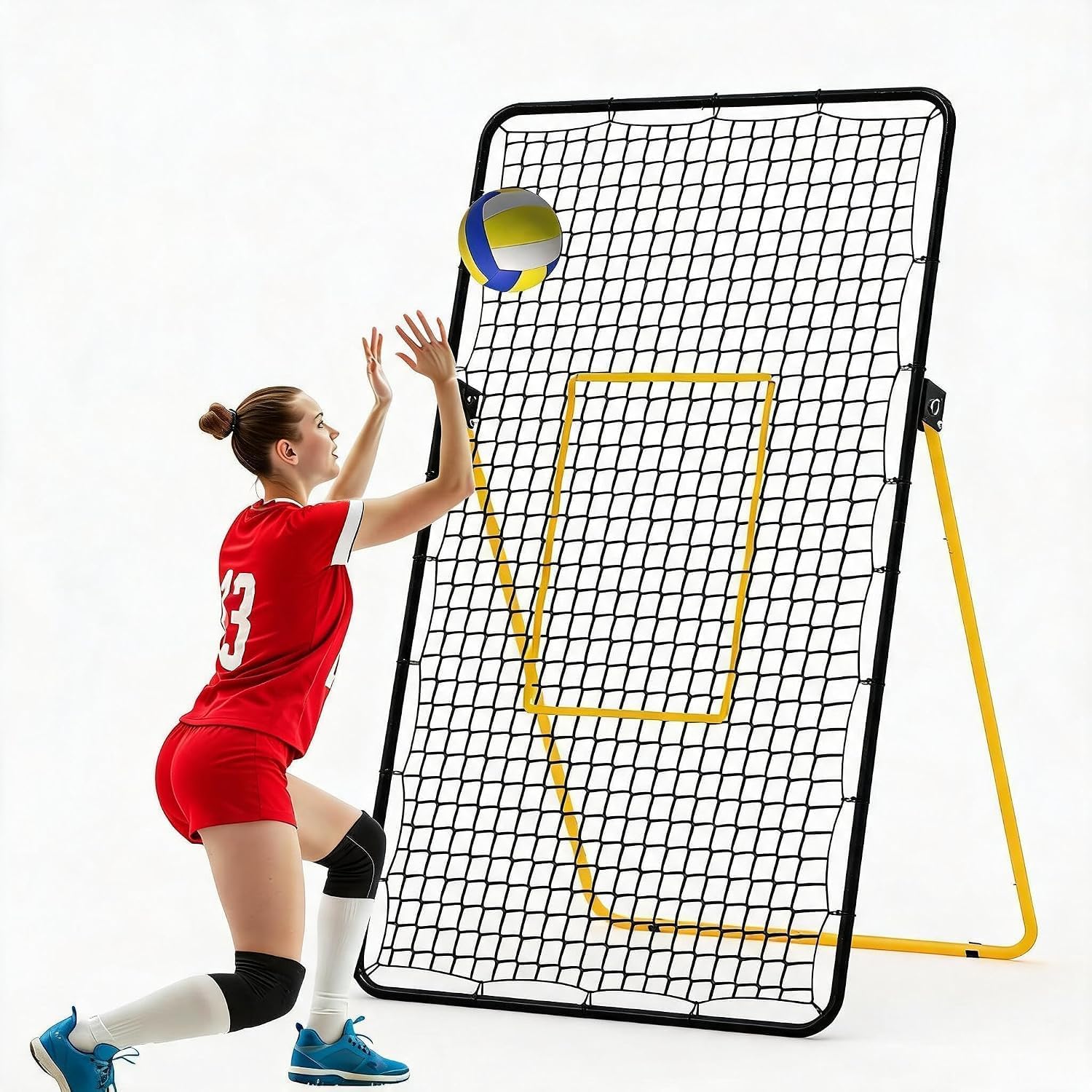 Sports Equipment For Volleyball - 7x4ft Volleyball Return Net Heavy Duty