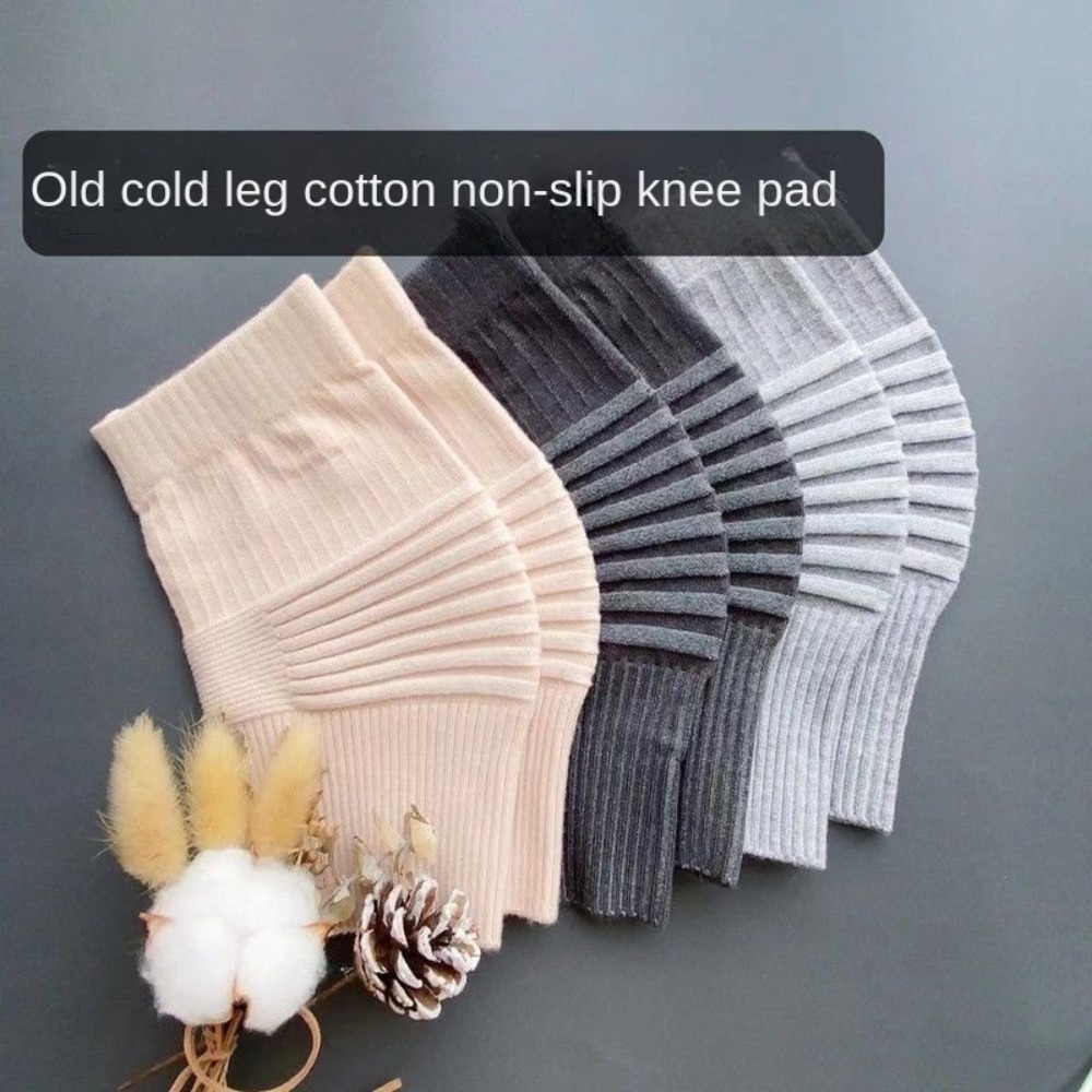 Sports Equipment Knee Support - Warm Cotton Sports Knee Pads Stripe