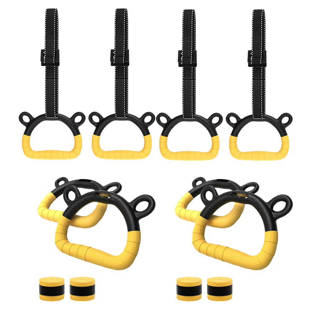 Sports Equipment Images - Gym Ring Buckles with Adjustable Straps