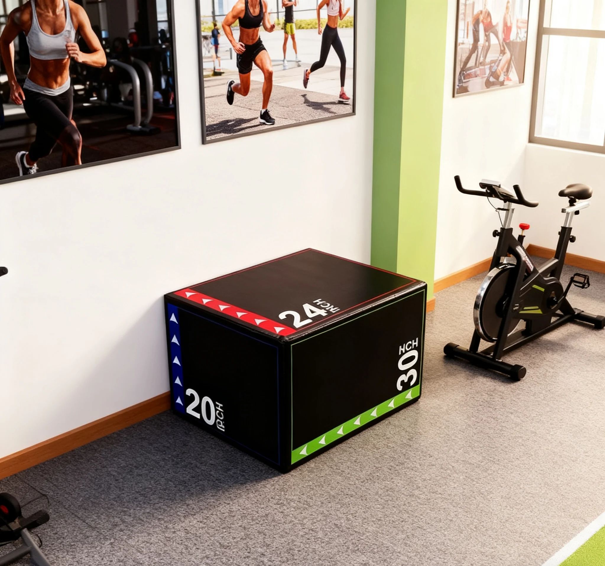 3-in-1Jump Box Plyometric Box  - Sports Equipment Images recension och pris