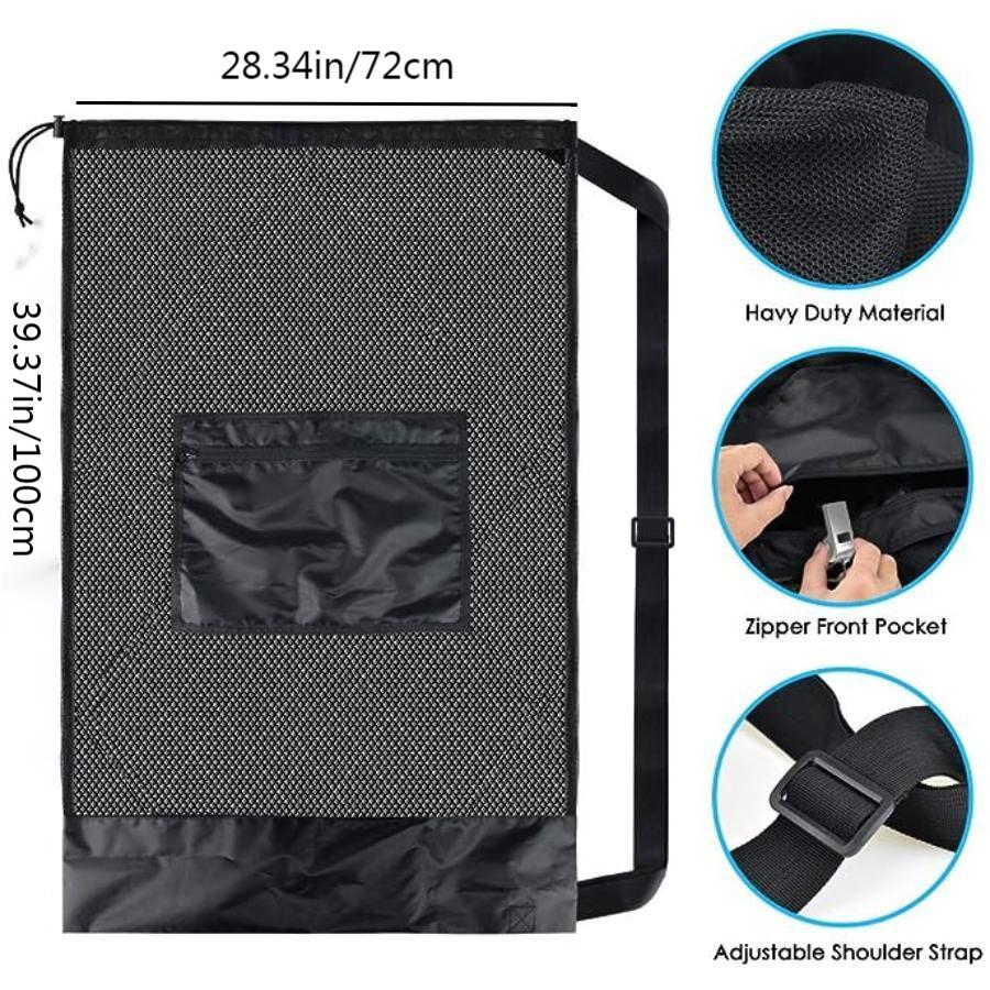 Large mesh sports bag with sho - Sports Equipment For Volleyball recension och pris