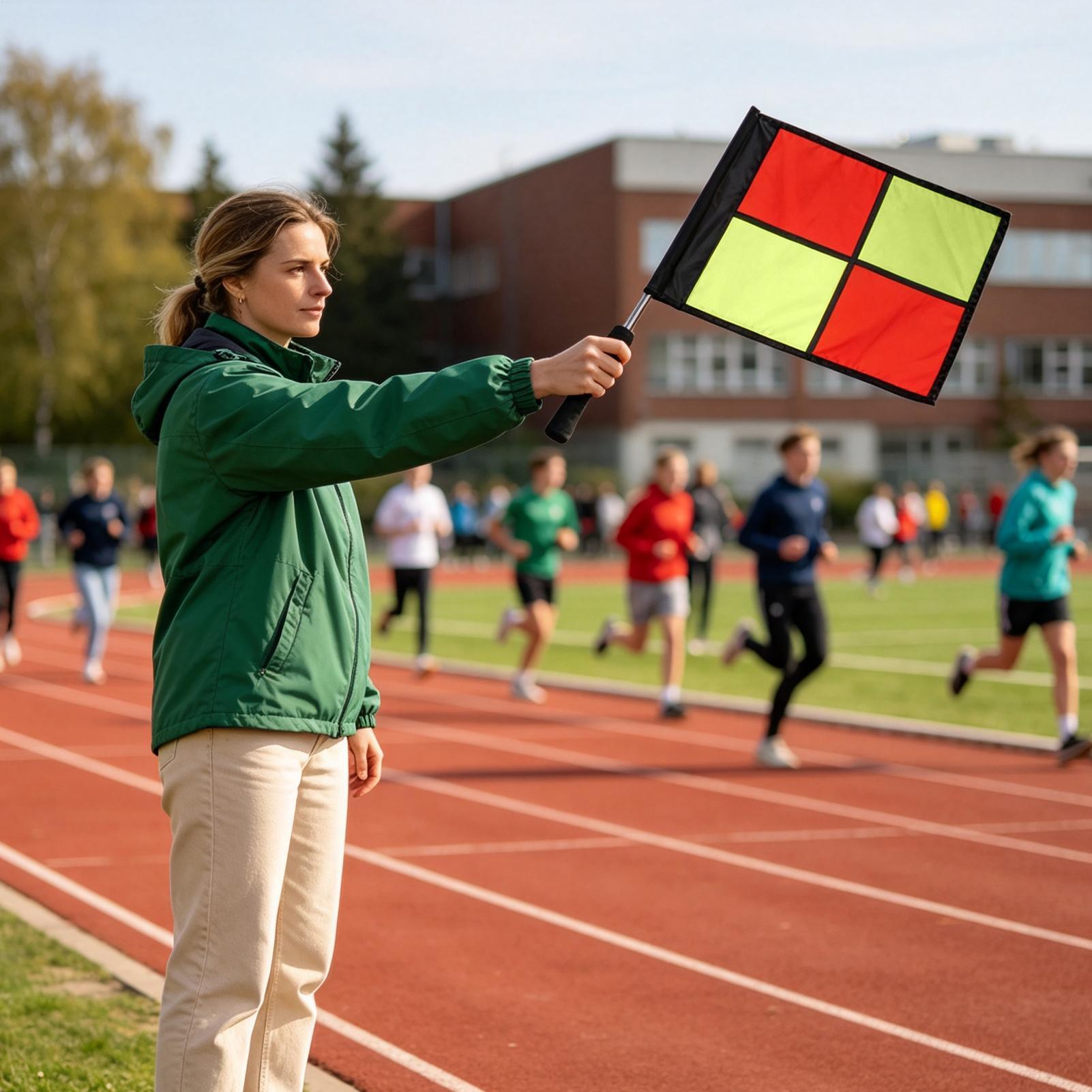 Soccer Referee Flags 2-Piece H - Sports Equipment For Volleyball recension och pris
