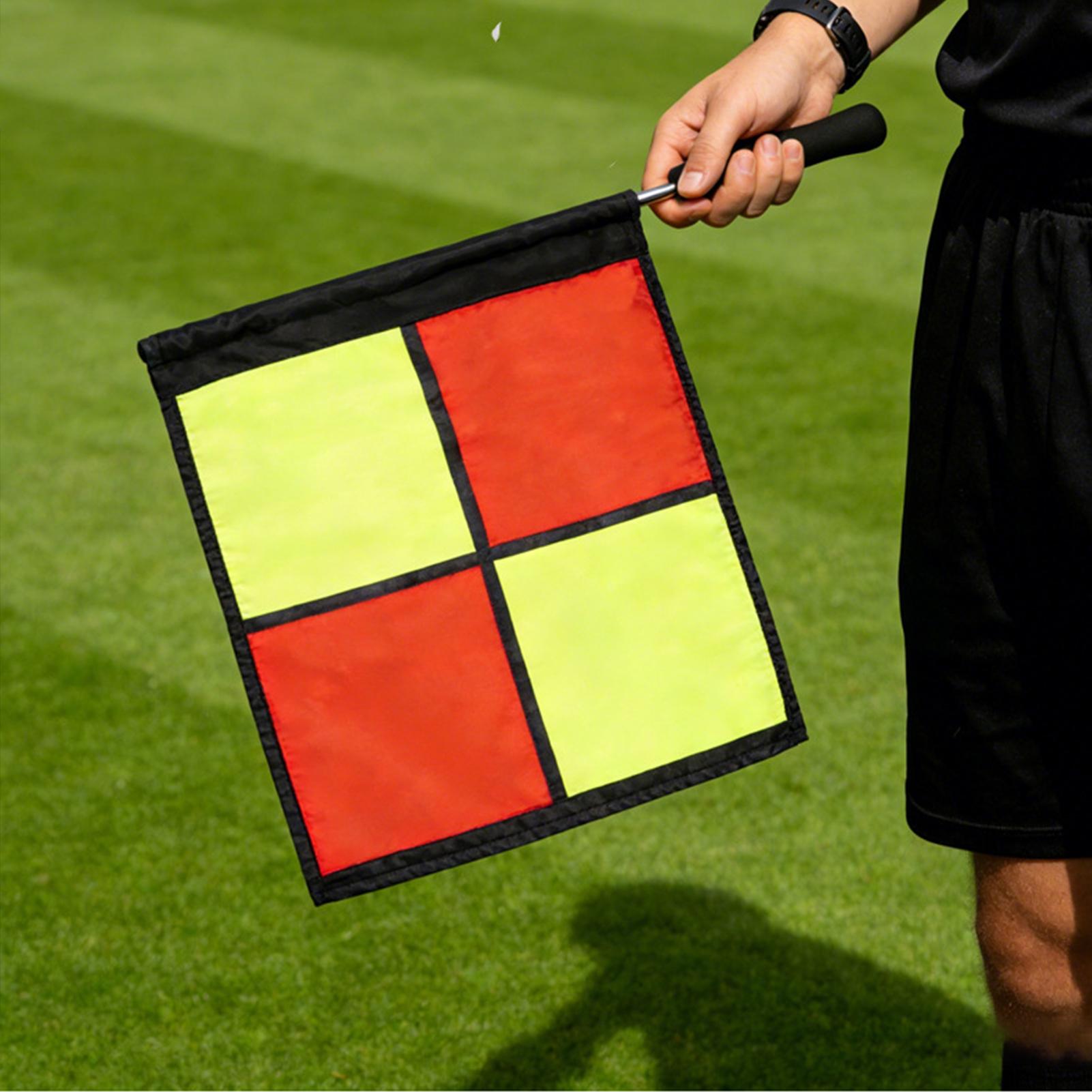 Soccer Referee Flags 2-Piece H - Sports Equipment For Volleyball recension och pris