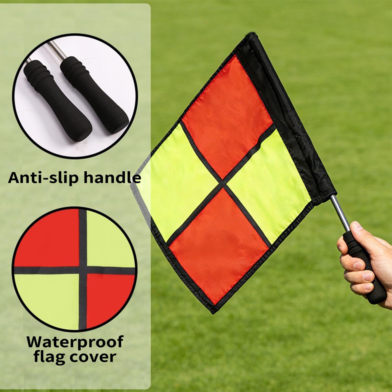 Soccer Referee Flags 2-Piece H - Sports Equipment For Volleyball recension och pris