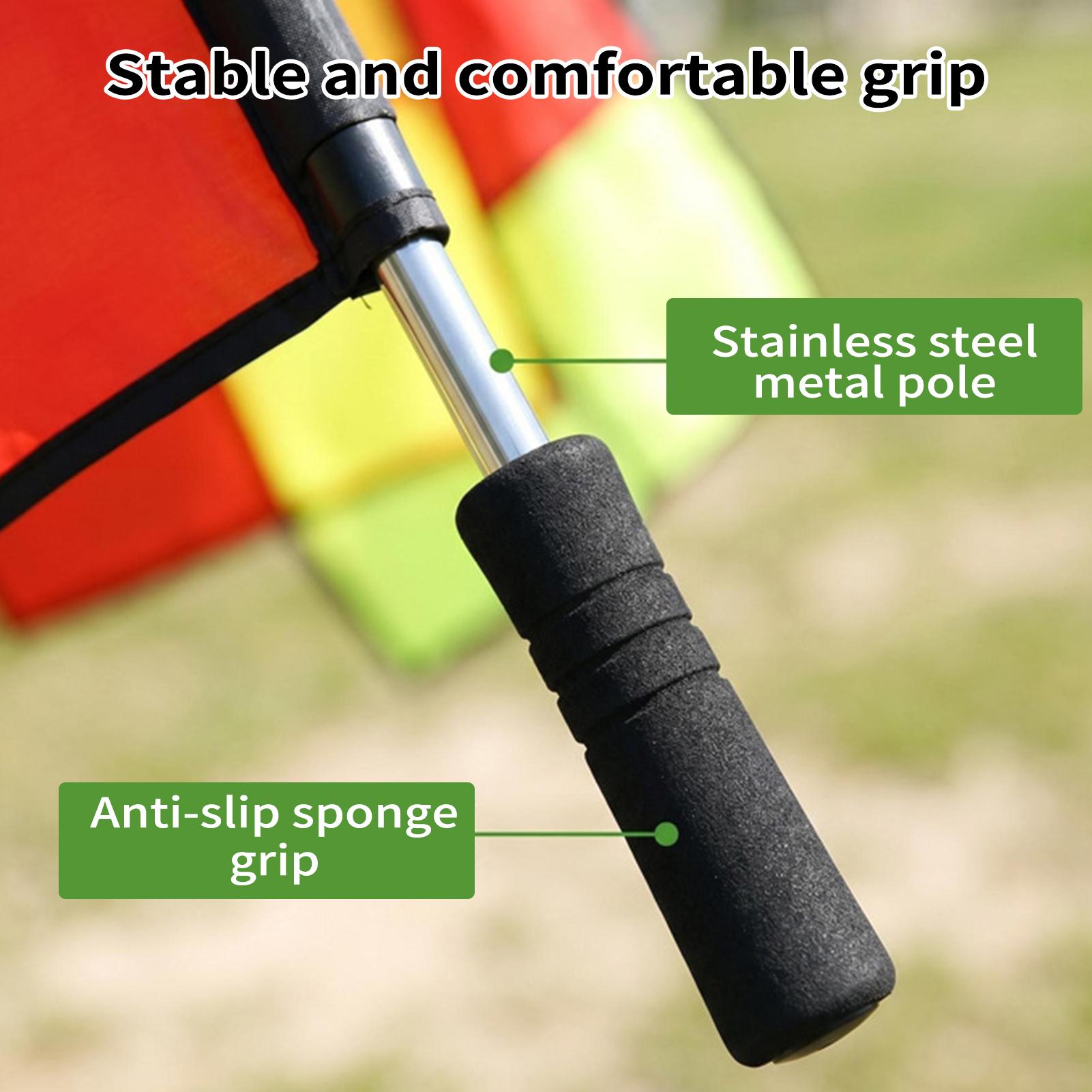 Soccer Referee Flags 2-Piece H - Sports Equipment For Volleyball recension och pris