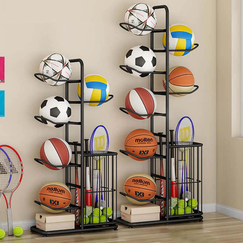 Sports Ball Storage Rack Baske - Sports Equipment For Volleyball recension och pris
