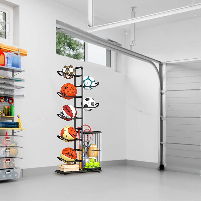 Sports Ball Storage Rack Baske - Sports Equipment For Volleyball recension och pris